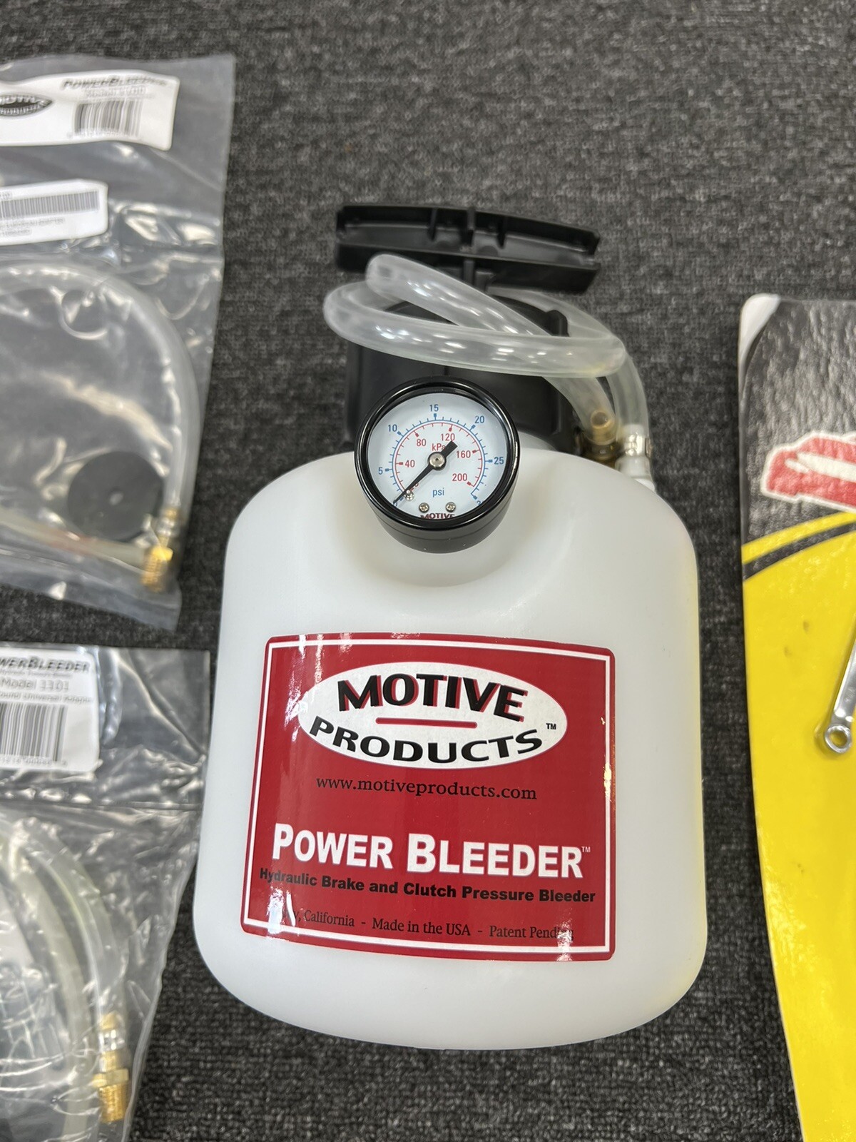 Motive Products Pressure Power Brake Bleeder Universal PRO Kit