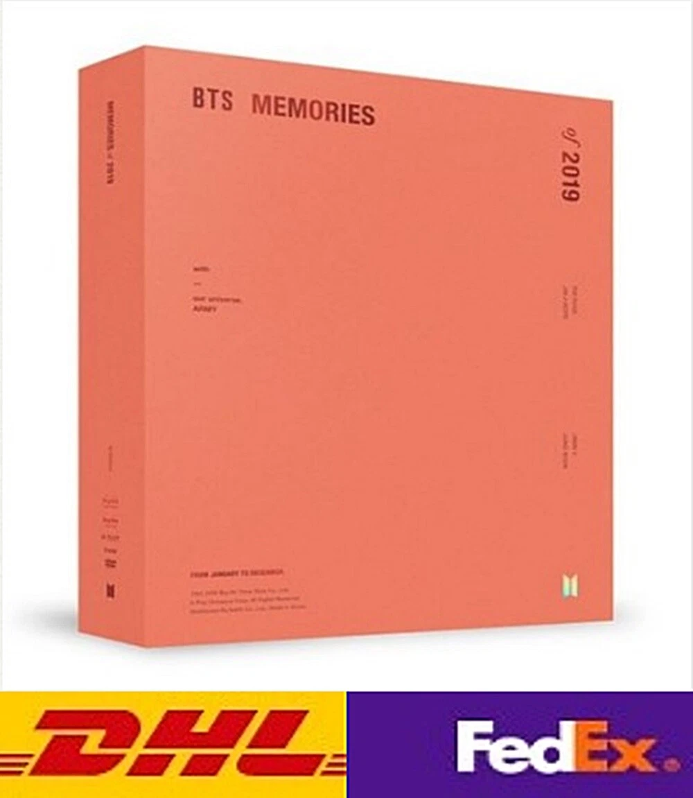 BTS [MEMORIES OF 2019] DVD Full Package Binder+Photobook+6Disk+Photocard  /SEALED