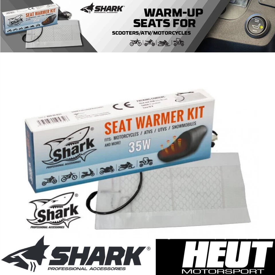 ATV Quad Sitzheizung - 2 stufig - 12Volt 35 Watt f. TGB / CF Moto / Kymco usw. - Bild 2 von 4