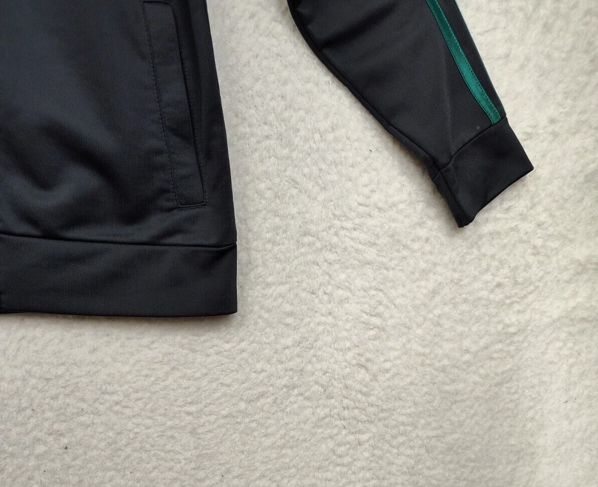 VETEMENTS Adidas Toddler Sweatshirt 5 Black Fleece Long Sleeve Full Zip Activewear