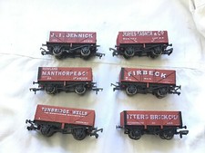 DAPOL OO GAUGE JOB LOT OF 6x PROMOTIONAL PRIVATE OWNER WAGONS - UNBOXED - READ !