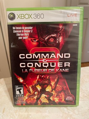 Command & Conquer 3: Kane's Wrath (Microsoft Xbox 360, 2008