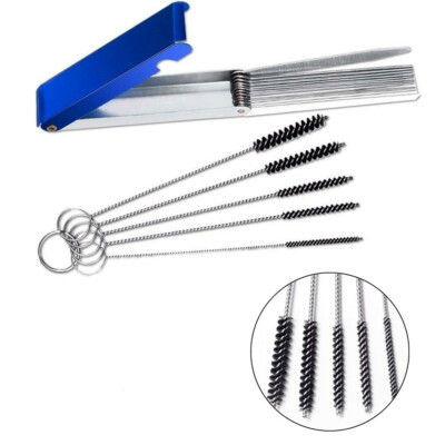 Carburetor Carb Jet Cleaning Tools Set Wire Cleaner Kit For Motorcycle ATV Part