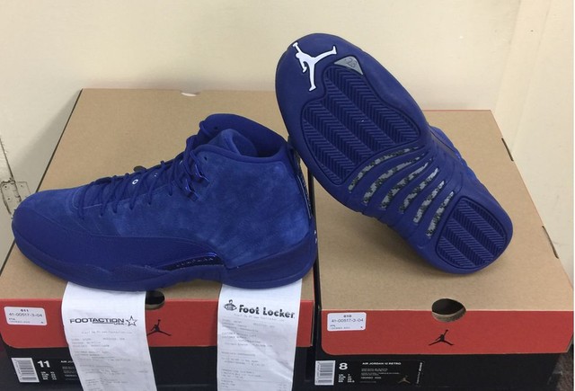 nike jordan 12 blue