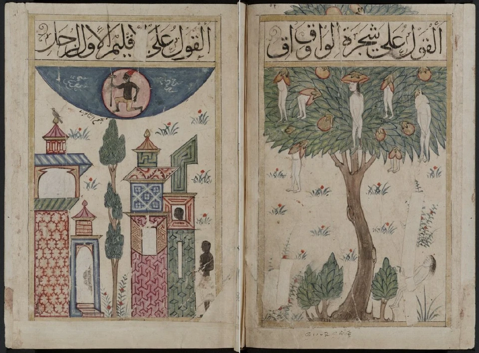 Book Of Wonder -مخطوط البلهان Old Rare Arabic Occult Manuscript (1299 AD) DVD Foto 2 de 4