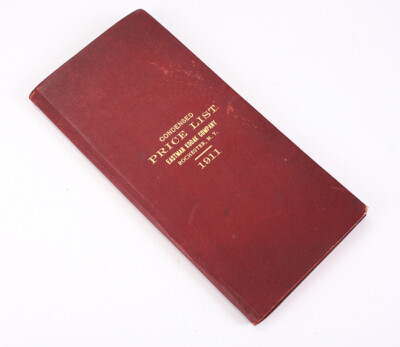 1911 EASTMAN KODAK CONDENSED PRICE LIST/cks/207955
