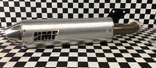 2013-2014 Can-Am Spyder RS HMF Brushed Aluminum 16" Slip-On Exhaust 015463726086