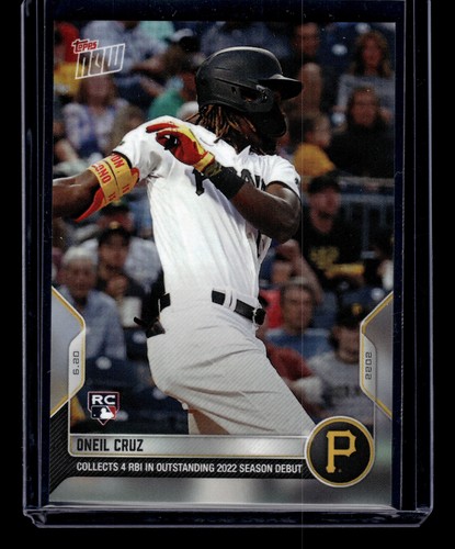 2022 Topps Now 377 Oneil Cruz