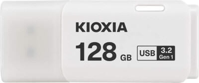 USB3.0 Stick 128GB Speicher Toshiba/Kioxia Transmemory U301 weiß mit Schutzkappe