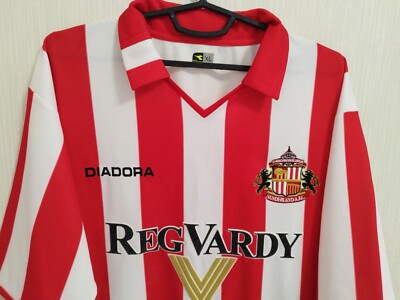 SUNDERLAND 2004/2005 MAILLOT DE FOOTBALL VINTAGE DOMICILE