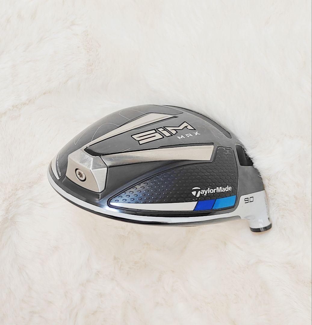 SIM MAX 1W Driver 9.0° TaylorMade Golf Club Head Only | eBay