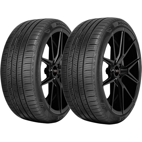 (QTY 2) 245/45R19 Nexen N5000 Platinum 102W XL Black Wall Tires eBay