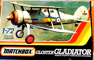 Matchbox~Gloster Gladiator Model PK-8 Scale 1:72 | eBay