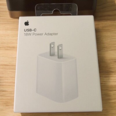 Buy Apple MU7T2LL/A 18W USB-C Power Adapter - White online | eBay