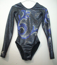 Alpha Factor Leotard CM/CME Long Sleeve vinca purple like gk