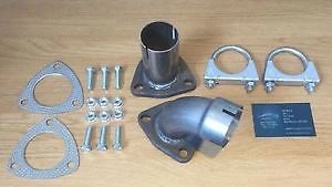 Jaguar XF 2.7D 07-09 EXHAUST DOWN PIPES CATALYTIC CAT FLEXI PIPE REPAIR PIPES - Image 3 of 3