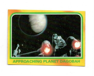 1980 Topps The Empire Strikes Back Series 3 #335 Approaching Planet Dagobah NM