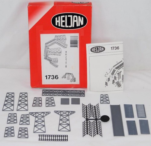 Heljan 1836 escala HO puente peatonal paso elevado en caja Alemania 1/87 kit C-7 | Zustand: Used