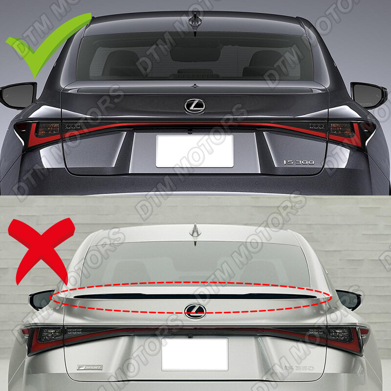 For 21-25 Lexus IS300 IS350 IS500 F-Style Real Carbon Fiber Trunk