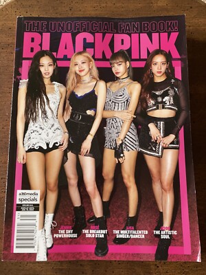 BLACK PINK FANBOOK 2022 MAGAZINE JENNIE LISA ROSE 360 MEDIA