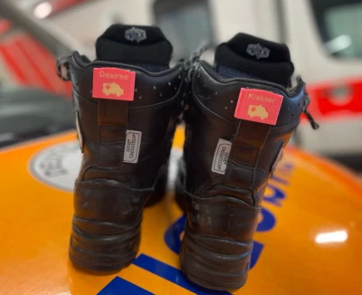 MATHILIE Namensschild personalisiert (passend für Haix) Rettungsdienst/Feuerwehr/Polizei