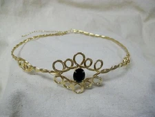 Fancy Medieval Circlet Crown Headpiece Renaissance Maiden Royal Princess Arabian