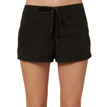 O'Neill Women's Salt Water 3 Board Shorts SPO406001 Black size 1 NWT 34