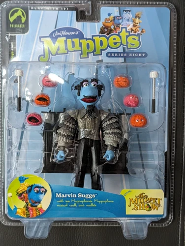 Palisades Muppets Marvin Suggs Series 8 Silver Shirt Chase Figure