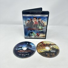 Spider-Man: Far from Home (4K Ultra HD, Blu-ray, Digital, With Slipcover 2019 )