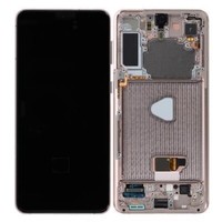 Original Samsung Galaxy S21+ S21 Plus G996B Display Touchscreen Rahmen Violett