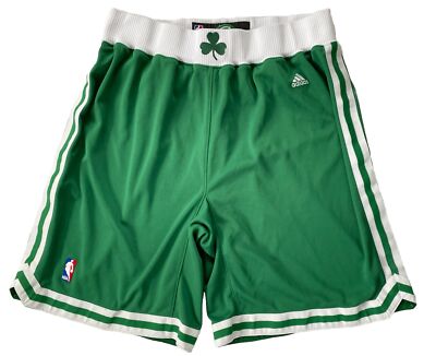 Adidas Boston Celtics Shorts Mens 38 Team Issued Game 2008 NBA Finals  Champions