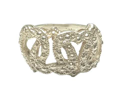 Sterling Silber Ring - Größe 8 - .925