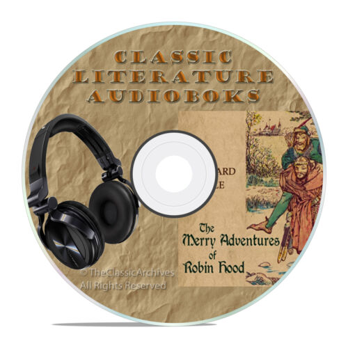 JOYE ADVENTURES OF ROBIN HOOD, HOWARD PYLE MP3 LIVRE AUDIO CLASSIQUE LITTÉRATURE-A37 - Photo 1 sur 1