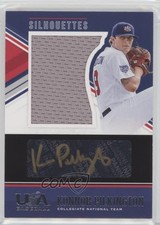 2018 Panini USA Baseball Stars & Stripes 89/89 Konnor Pilkington #13 Auto 1u6