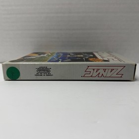 Vintage 1987 Nintendo NES ZANAC Video Game CIB Complete In Box Tested!