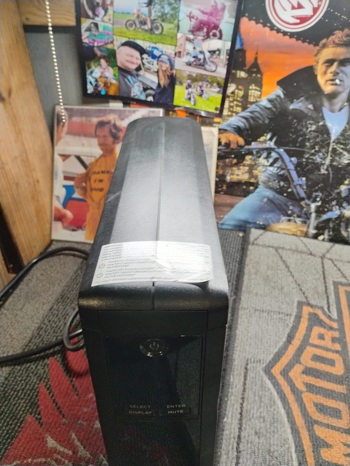 👀 CYBERPOWER 1500 VA AVR POWER SUPPLY 12 OUTLET CP1500AVRLCDA - Image 4 of 4