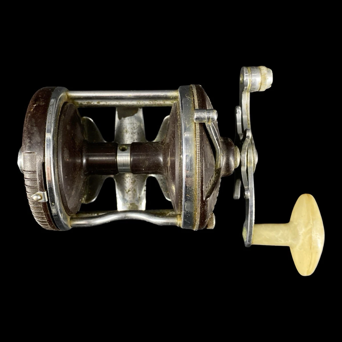 Moulinet De Pêche Vintage Ocean City 936 Bait Casting – Fabriqué à Philadelphie, USA