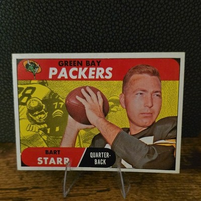 Vintage Topps 1968 Topps Bart Starr Green Bay Packers Football Highlights #1