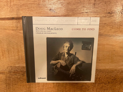 Doug MacLeod   Come to Find XRCD Audiophile CD Blues VG+