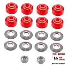 3/8" Universal Sway Bar Bushings 18PCS Full Repair Kit For PAIR of Links