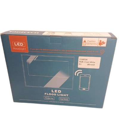 RGB LED Strahler Außen Kaltweiß 80W Fluter Smart Flutlicht Bunt Mit Bluetooth AP
