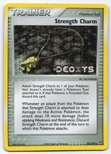 Strength Charm 92/107 EX Deoxys Trainer Reverse Holo Pokemon Card on eBay