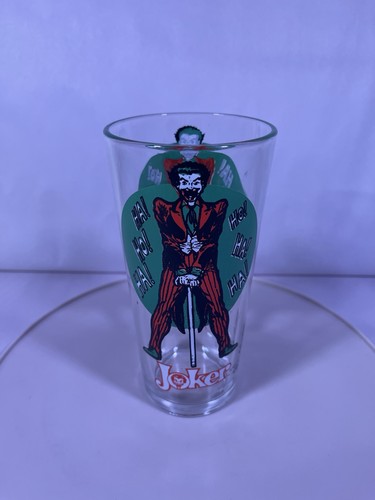 RARE Vintage 1976 JOKER Pepsi DC Super Series Collectible Drinking Moon Glass