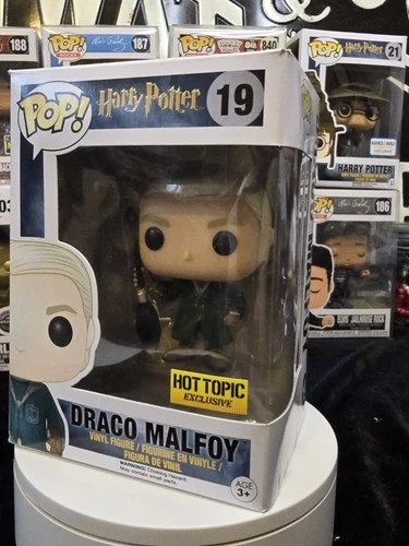 Funko Pop!  Draco Malfoy Quidditch Broom #19 Harry Potter Special Edition