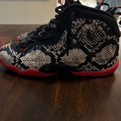 Size 5.5 - Nike Air Foamposite One Albino Snakeskin