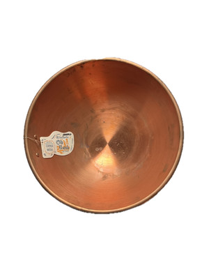 Old Dutch International Solid Copper Round Mixing Bowl
