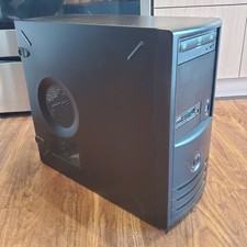 InWin Black Mid Tower C589.CQ450TB3 Computer Case W/ Extras - Good Condition 