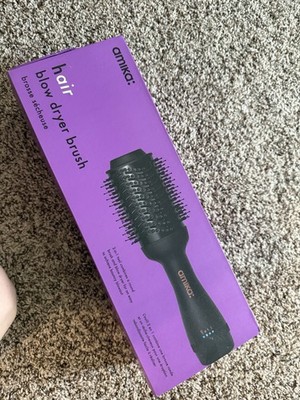 amika Blow Dryer Brush 2 in Barrel Ionic Technology Detangling Bristles