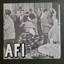 AFI - Behind The Times EP 7" Black Vinyl-Tiger Army Davey HAVOK Hardcore Punk 
