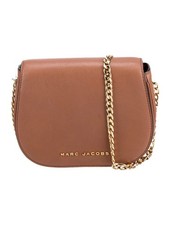 Marc Jacobs Brown Small Crossbody Bag Gold-To...
